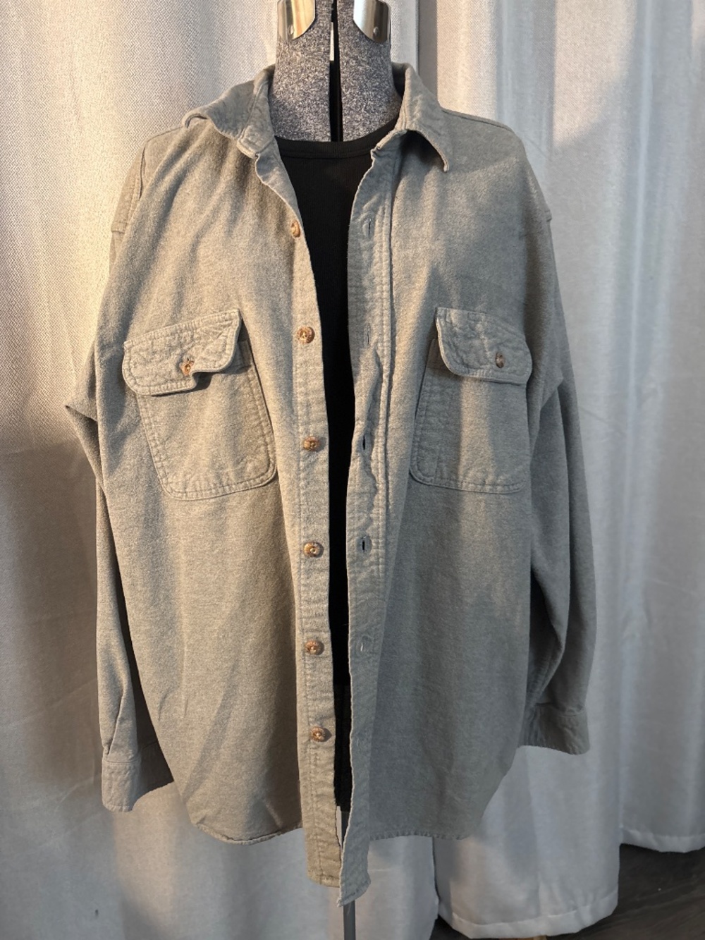 Custom Reworked Guns N' Roses Flannel / Field & Stream Button-Down - Picture 3 of 5